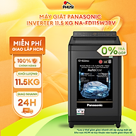 Máy giặt Panasonic Inverter 11.5 kg NA-FD115W3BV - Hàng Chính Hãng - Chỉ Giao HCM