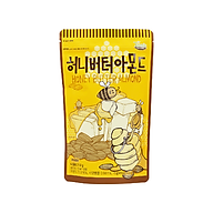 Hạt hạnh nhân tẩm bơ mật ong Tom s Farm túi 210g - 09697 thumbnail