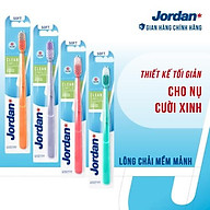 Combo 4 Bàn chải đánh răng Jordan Clean Smile, Lông Mềm thumbnail