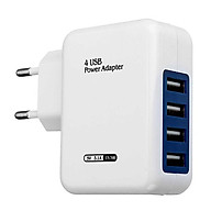 Củ Sạc Nhanh 4 Cổng USB - Hàng chính hãng/ Hàng nhập khẩu