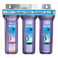 Bộ lọc nước thô đầu nguồn 3 cấp lọc 10inch Yamato YMTH10-3T