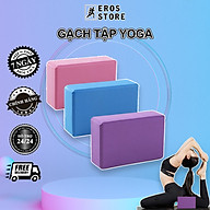 Gạch tập yoga cao cấp, dụng cụ tập Yoga tại nhà EROS thumbnail