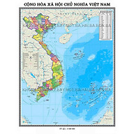 Bản đồ Tờ gấp Việt Nam, Thế giới, Hà Nội, Asean-VIP