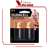 Vỉ 2 Viên Pin Đại ( Pin D ) 1,5V DURACELL Siêu Bền - Hàng chính hãng