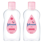 Combo 2 Chai Dầu Mát Xa Johnson's Baby Oil 200ml