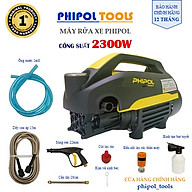 Máy rửa xe công suất 2300W PHIPOL TOOLS QXJ02 xịt rửa đa năng tiện lợi thiết kế nhỏ gọn - Hàng Chính Hãng