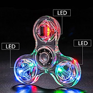 Con Quay Spinner Màu Hand Fidget 3 Cánh Nhựa  Kỳ Diệu Bộ Đồ Chơi Đèn Led Phát Sáng Xả Stress Bằng Nhựa ABS Cho Mọi Lứa Tuổi BAFABY Đa Màu