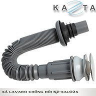 Bộ xả lavabo ruột gà KAZTA KZ-XAL02X nút nhấn dây nhựa cao cấp thumbnail