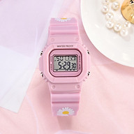 Đồng hồ điện tử nam nữ dây hoa cúc mẫu mới cực hot ZO106 với màu sắc họa thumbnail