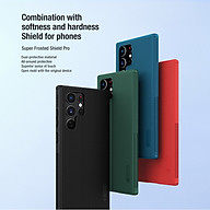 Ốp lưng dành cho Galaxy S23 Ultra Nillkin Frosted Shield - Hàng chính hãng