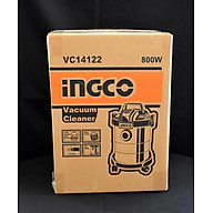 MÁY HÚT BỤI MÔ TƠ DÂY ĐỒNG  800W (1.7M3/PHÚT) INGCO VC14122 - HÀNG CHÍNH HÃNG