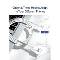 Cáp sạc nhanh siêu bền Baseus Mini White dùng cho Smartphone/ Tablet -Hàng Chính Hãng