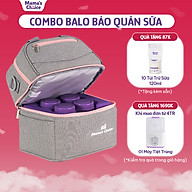 Combo Balo Bảo Quản Sữa Mẹ Mama’s Choice, Trọn Bộ Giữ Nhiệt Bình Sữa Đa Năng, Đựng Đồ Cho Mẹ Bé, Giữ Lạnh Lên Tới 14 Giờ