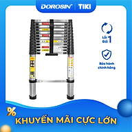 Thang nhôm rút đơn chính hãng Ameca, 3m8 - 4m8, xuất xứ Mỹ