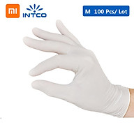 Hộp 100 cái găng tay pvc dùng một lần Youpin INTCO Disposable Nitrile thumbnail