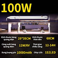 Đèn Năng Lượng Mặt Trời200W 150W 100W Đèn led sân vườn ngoài trời, đèn gia đình T8 siêu sáng, đèn ban công chống thấm IP67