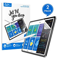 Bộ 2 Miếng dán màn hình Paperlike chống vân tay dành cho iPad Pro 11/ Pro 12.9/ Air 4/ Air 5/ Mini 5,6/ Ipad 10.2, Cho cảm giác vẽ trên giấy Loại Thế hệ mới_ Hàng chính hãng