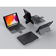 Bao da/ Case kiêm bàn phím Bluetooth cho iPad Gen 9 10.2 inch 2021 có Trackpad hiệu Nillkin - Hàng nhập khẩu