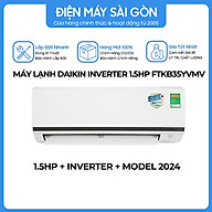 Máy lạnh Inverter Daikin 1.5hp (12000BTU) FTKB35YVMV - Hàng chính hãng