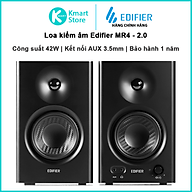 Loa kiểm âm Edifier MR4 Xử lý tín hiệu số Đầu vào TRS balance - Hàng chính hãng