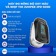 Máy Đo Nồng Độ Oxy Và Nhịp Tim Jumper JPD-500D | Màn Hình Màu OLED