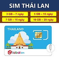 SIM DU LỊCH THÁI LAN - GÓI CỐ ĐỊNH (HÀNG CHÍNH HÃNG)