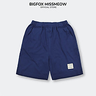 Quần đùi short thun cho bé trai size đại Bigfox Miss Meow vải cotton mềm mát Sand Sea Sail cỡ trẻ em 3-11 tuổi 12-39kg