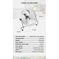 QUẠT SÀN SOWUN SW 826 Hàng chính hãng