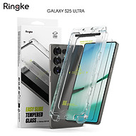 Bộ 2 Miếng Dán cường lực kèm khung dán RINGKE Easy Slide Tempered Glass cho Samsung Galaxy S25 Ultra_ Hàng Chính Hãng