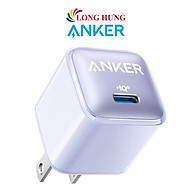 Cốc sạc Anker 511 Nano Pro 1Type-C 20W PIQ 3.0 A2637 - Hàng chính hãng
