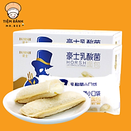 [Chỉ giao HCM] Bánh Sữa Chua Ông Già Horsh Đài Loan - thùng 2kg 84 bánh thumbnail