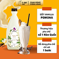 Sốt Vani POMONA Vanilla Sauce Nguyên Liệu Pha Chế Cà Phê Trà Sữa Hàn Quốc thumbnail