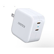 Củ sạc Choetech PD6009 nhanh 2 cổng Type C 40w (Hàng Chính Hãng)