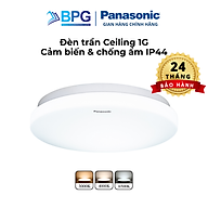 Đèn ốp trần nổi Panasonic Simple Ceiling 1G Loại cảm biến và chống thấm IP44 Công suất 12W/18W