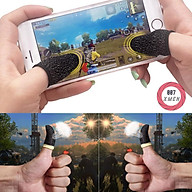 Bộ Bao 2 Ngón Tay Chuyên Dụng Chơi Game Mobile Chống Ra Mồ Hôi Tay thumbnail