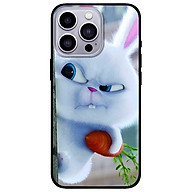 Ốp lưng dành cho Iphone 13 Mini - Iphone 13 - Iphone 13 Pro -  Iphone 13 Pro Max - Thỏ Trắng Nhăn Mặt
