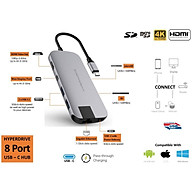 Cổng Chuyển Hyperdrive Slim 8in1 USB-C Hub Cho Macbook,PC,Devices thumbnail