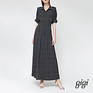 GIGI - Jumpsuits nữ cổ bẻ ống rộng Pokadot G22042026130-65 thumbnail