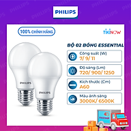 Bóng đèn PHILIPS LED BULB đôi A60 - Công suất (7W, 9W, 11W)