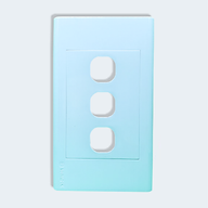 Mặt 3 module hạt tròn S183/X S18 Sino Vanlock