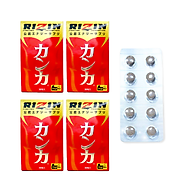 Combo 4 hộp 1 vỉ viên uống Rizin Nhật Bản - Phục hồi sinh lý nam giới thumbnail