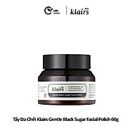 Tẩy tế bào làm sạch mụn đầu đen giúp da mềm mịn klairs gentle black sugar thumbnail