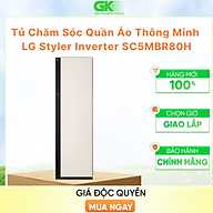 Tủ chăm sóc quần áo thông minh LG Styler Inverter 5 móc SC5MBR80H - HÀNG CHÍNH HÃNG - CHỈ GIAO HCM