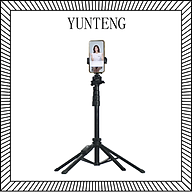 Gậy 4 chân chụp ảnh điện thoại Yunteng XC 90 tích hợp chân tripod và cằm tay selfie nhỏ gọn tiện lợi - Hàng chính hãng