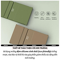 Bàn phím gấp gọn di động không dây bluetooth V5.2 tích hợp trackpad & phím số hiệu Nillkin Cube Pocket - Nhỏ gọn, mỏng nhẹ, phím tắt thông minh, hỗ trợ Androids & iOS, gõ thoải mái cho iPad cho iPhone, máy tính bảng, cho macbook, laptop - hàng nhập khẩu