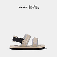 Giày Trẻ Em Shondo Sandals Little Xám Be LIT0101 thumbnail
