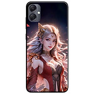 Ốp lưng cho Samsung A16 - A06 - A23 - A32 4G - A52 - M33 - Mỹ Nữ Áo Đỏ Đen - Hàng Chính Hãng