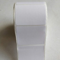 10 Cuộn decal nhiệt 58x40mm, Cuộn 30m sử dụng cho tem cân, tem trà sữa thumbnail