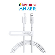 Cáp USB Type-C to iP Anker 542 MFI 1.8m TPE 30W 0.9m A80B1/ 1.8m A80B2 - Hàng chính hãng