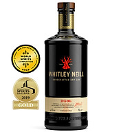 Rượu Gin Whitley Neill Original Handcrafted Dry Gin 43% 700ml thumbnail